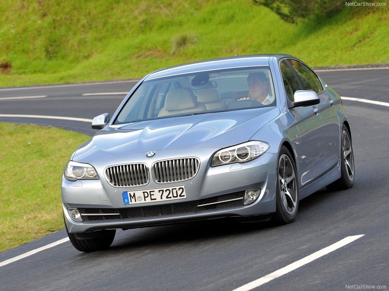 Горячая новинка: BMW 5 ActiveHybrid 2013 года - ФОТОСЕССИЯ