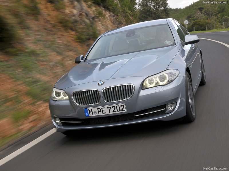 Горячая новинка: BMW 5 ActiveHybrid 2013 года - ФОТОСЕССИЯ