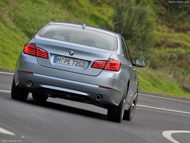 Горячая новинка: BMW 5 ActiveHybrid 2013 года - ФОТОСЕССИЯ