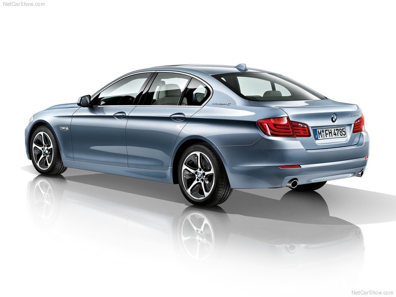 Горячая новинка: BMW 5 ActiveHybrid 2013 года - ФОТОСЕССИЯ