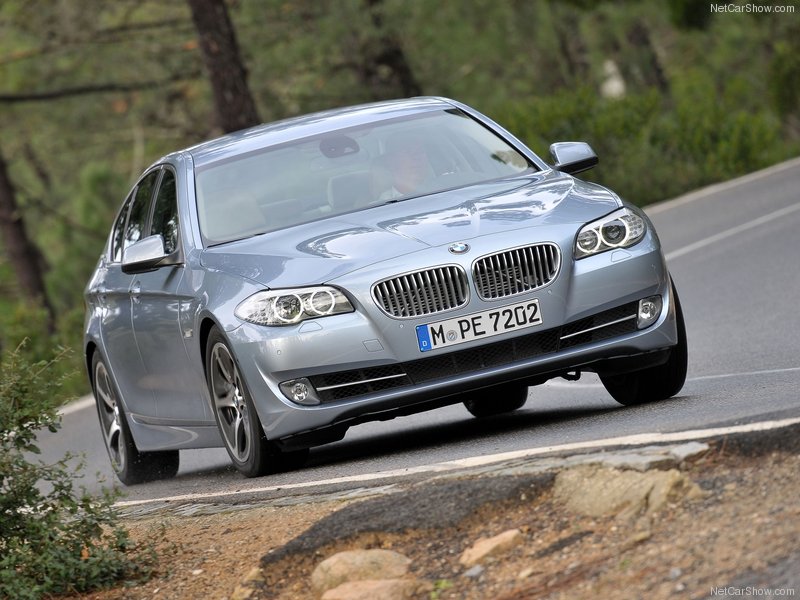 Горячая новинка: BMW 5 ActiveHybrid 2013 года - ФОТОСЕССИЯ