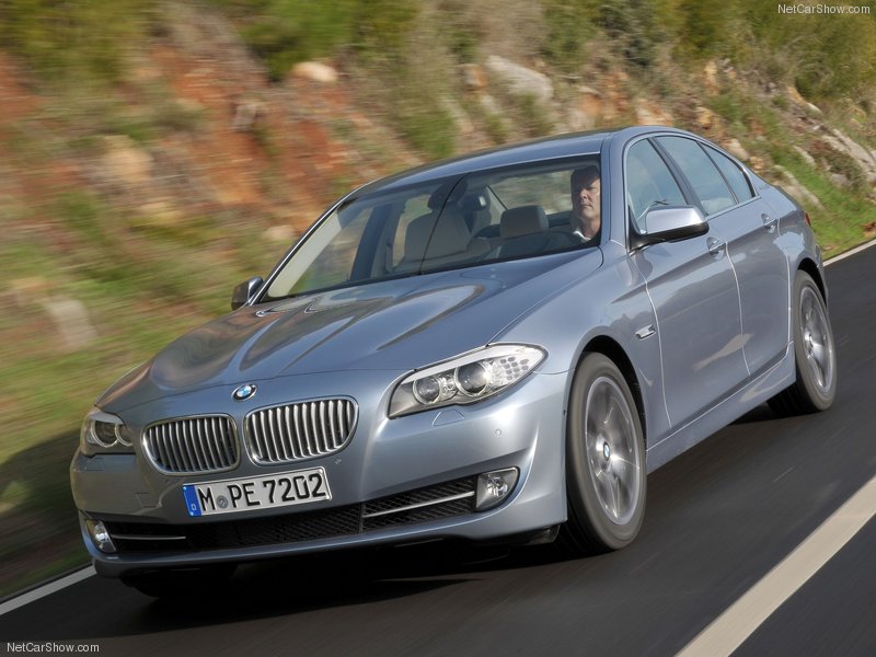 Горячая новинка: BMW 5 ActiveHybrid 2013 года - ФОТОСЕССИЯ