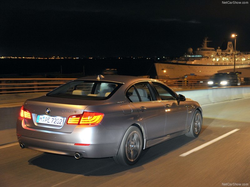 Горячая новинка: BMW 5 ActiveHybrid 2013 года - ФОТОСЕССИЯ