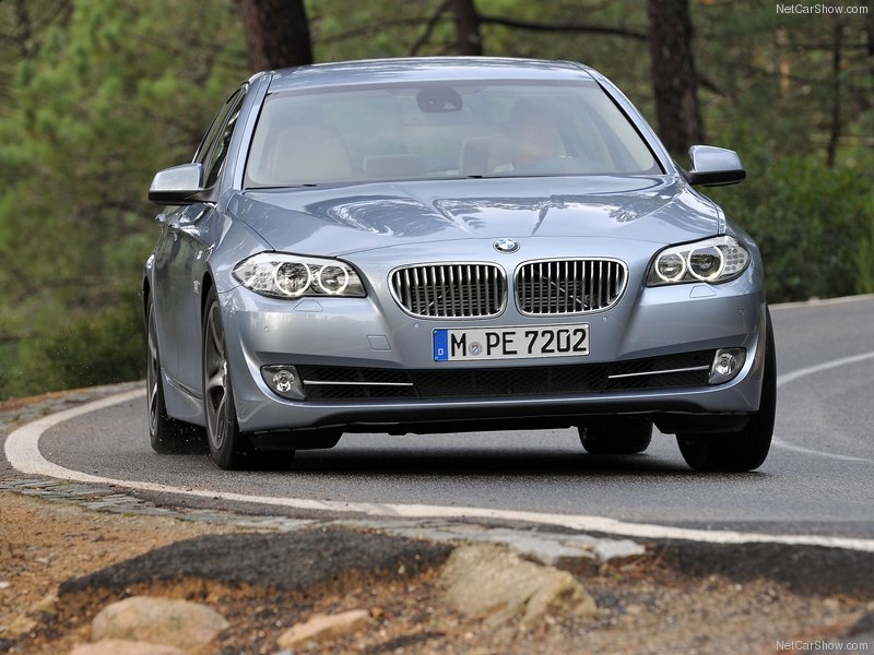 Горячая новинка: BMW 5 ActiveHybrid 2013 года - ФОТОСЕССИЯ