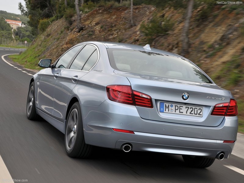 Горячая новинка: BMW 5 ActiveHybrid 2013 года - ФОТОСЕССИЯ