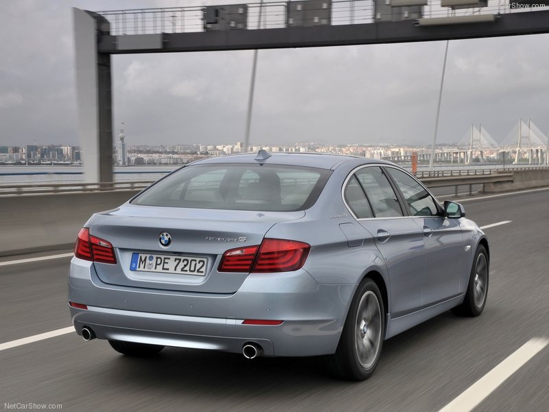 Горячая новинка: BMW 5 ActiveHybrid 2013 года - ФОТОСЕССИЯ