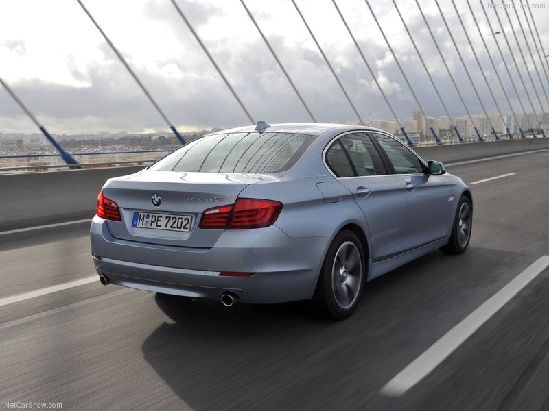 Горячая новинка: BMW 5 ActiveHybrid 2013 года - ФОТОСЕССИЯ