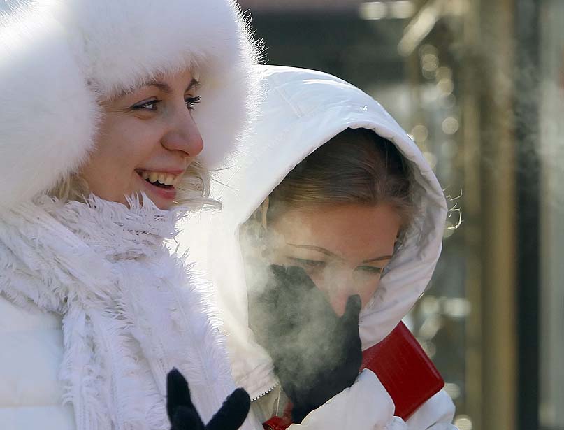 Европа утопает в снегу - ФОТОСЕССИЯ