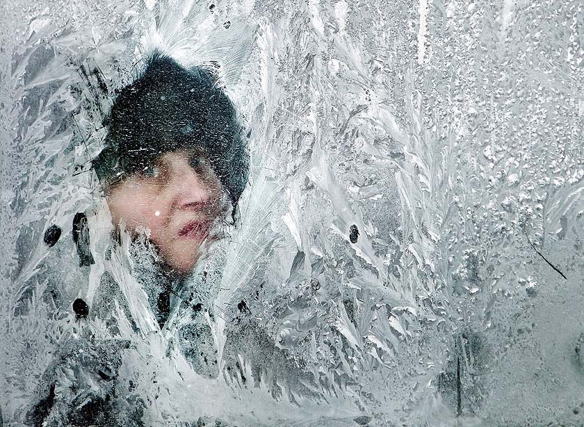 Европа утопает в снегу - ФОТОСЕССИЯ