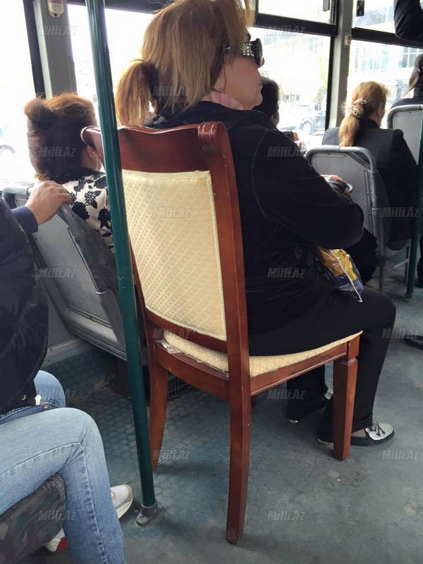 Курьезный случай в бакинском автобусе - ФОТО