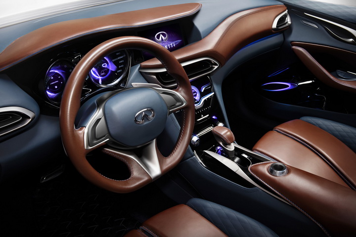 Небольшой кроссовер Infiniti покажут в ноябре - ФОТО