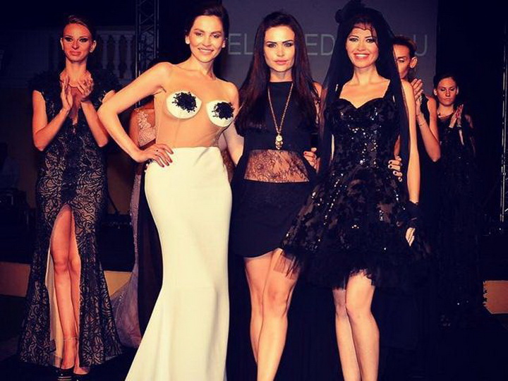Günay Musayeva və Elnur Hüseynov Kiprdə podiumda - FOTOLAR