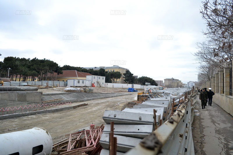 Inşası gedən metro stansiyası nə vaxt təhvil veriləcək? – FOTO