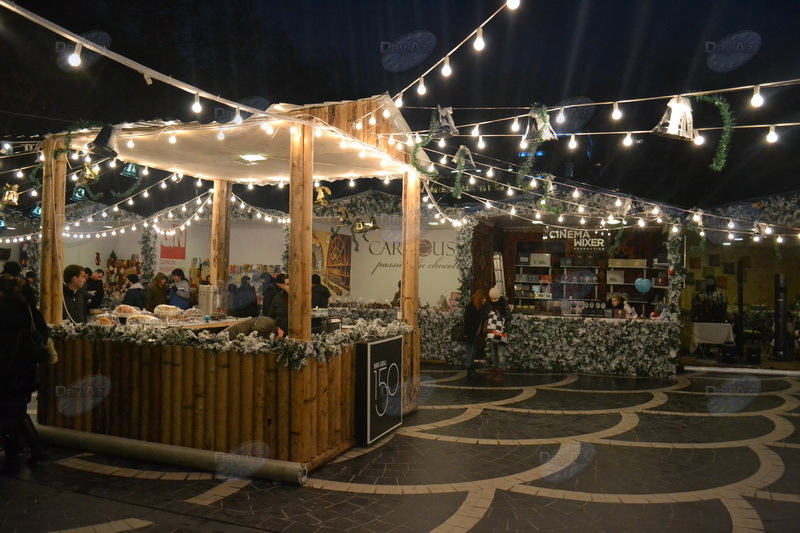 Настоящая сказка: новогодняя ярмарка в центре Баку - РЕПОРТАЖ - ФОТО