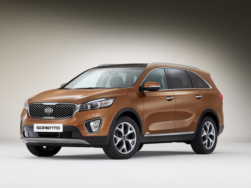 Третье поколение Kia Sorento показали европейцам - ФОТО