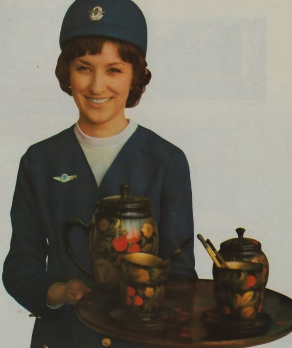 Реклама Аэрофлота времен СССР - ФОТОСЕССИЯ