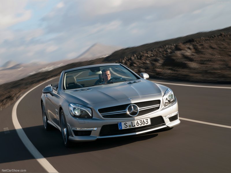 Шумахер в шоке: новый Mercedes-Benz SL63 AMG - ФОТОСЕССИЯ