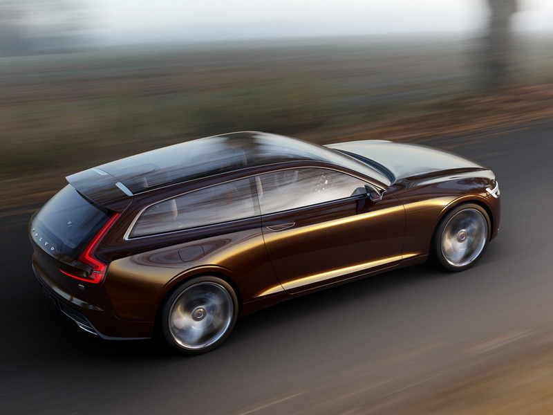 Volvo рассекретил концептуальный универсал для Женевы - ФОТО