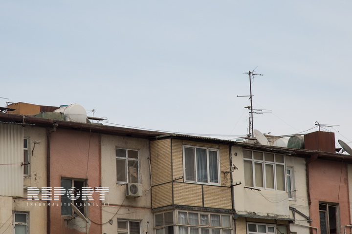 Binaların damında su çəni qoyanlara - CƏZA - FOTOLAR