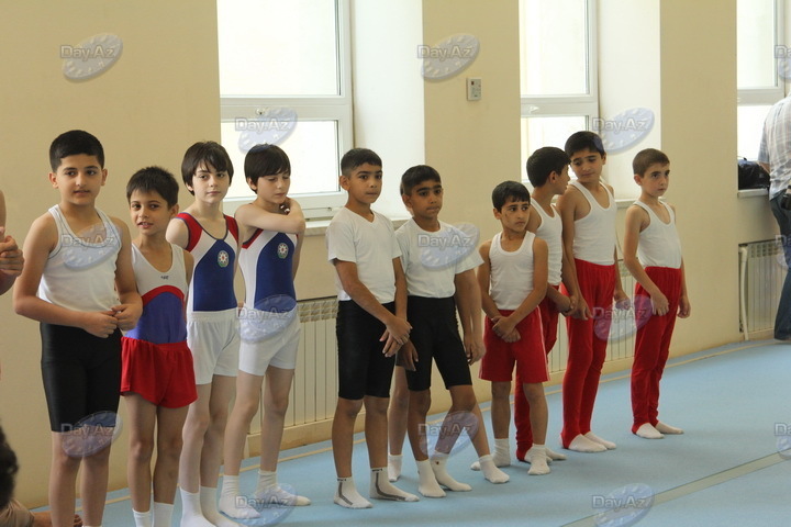 Будущие победители. Один день в Бакинской школе гимнастики - РЕПОРТАЖ - ФОТО