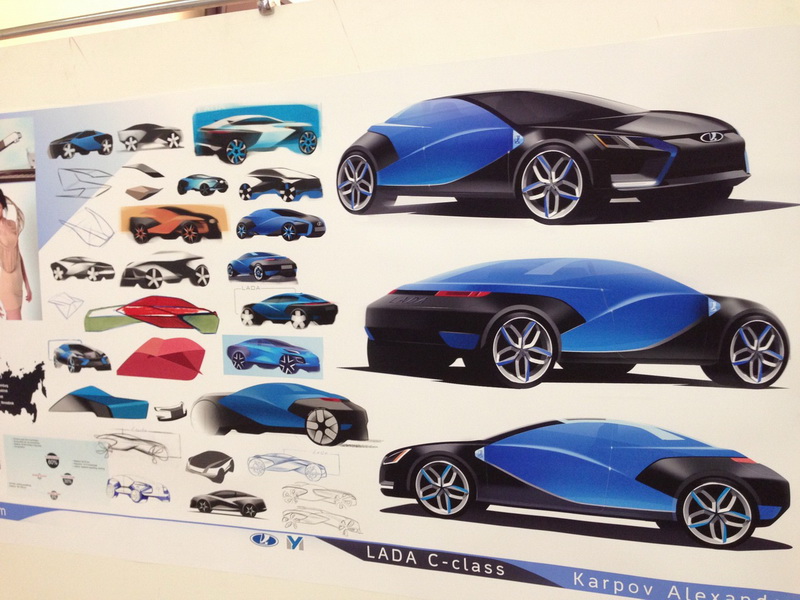 "АвтоВАЗ" выбрал лучшие эскизы нового концепта Lada - ФОТО