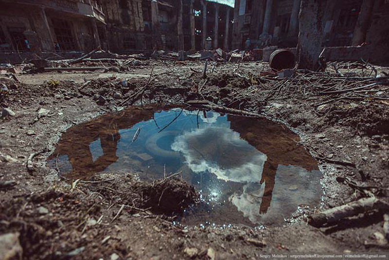 Декорации кварталов разрушенного Сталинграда - ФОТОСЕССИЯ
