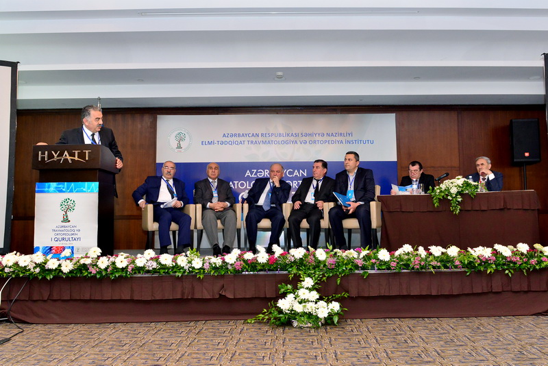 Azərbaycan travmatoloqlar və ortopedlərin I Qurultayı keçirilmişdir - FOTO