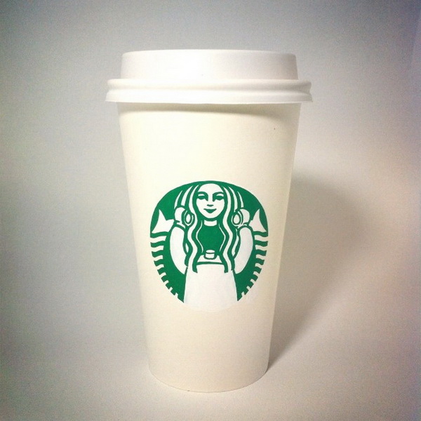 "Картинная галерея" Day.Az: Искусство из стаканчиков Starbucks - ФОТО