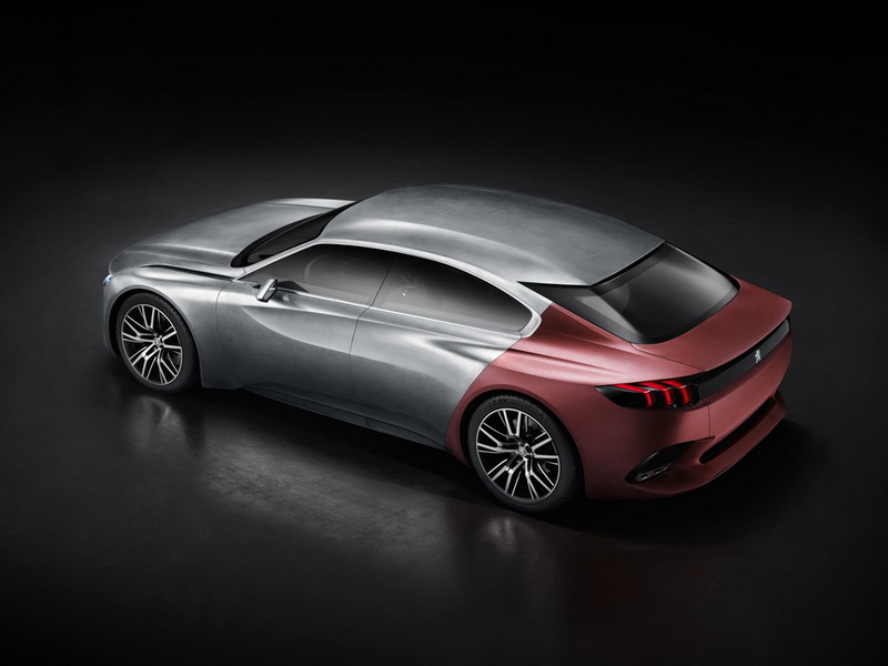Концепт Peugeot для Китая - эбонитовое дерево, "акулья кожа" и 340 л.с. - ФОТО