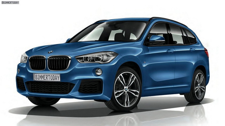 BMW приготовила М-пакет для нового кроссовера Х1 - ФОТО