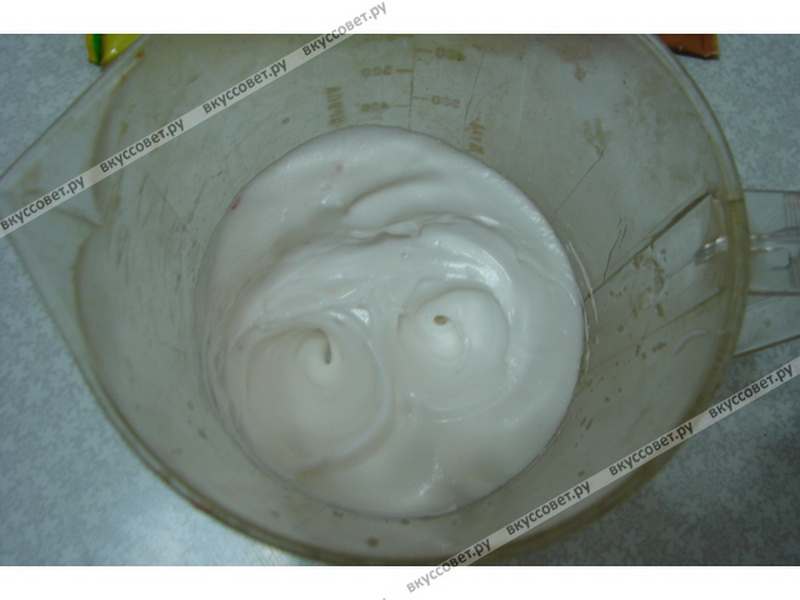 Клубничный гоголь-моголь - Пошаговый рецепт - ФОТО