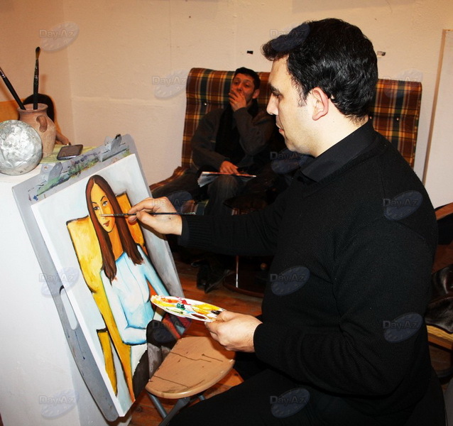 Бакинские художники раскрывают тайны – РЕПОРТАЖ - ФОТО