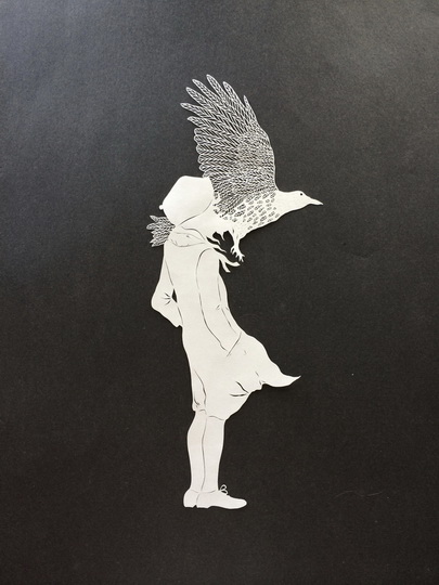 "Картинная галерея" Day.Az: Бумажные иллюстрации Мод Вайт - ФОТО