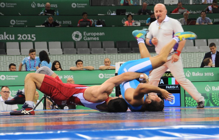 "Баку-2015": определились победители турнира по греко-римской борьбе - ОБНОВЛЕНО - ФОТО