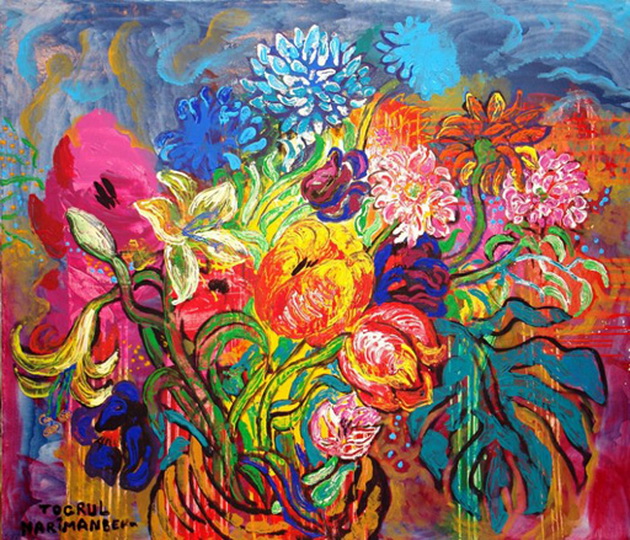 Все богатство красок Азербайджана в работах Тогрула Нариманбекова - ФОТО