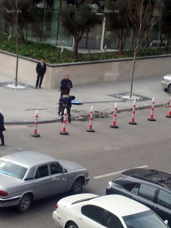 Аварии на центральной улице Баку предотвратят установкой знака – ФОТО