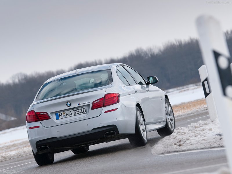 Новый BMW M550d с новым три-турбо дизельным двигателем - ФОТОСЕССИЯ