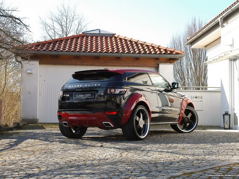 Range Rover Evoque получил экстремальную "обувь" - ФОТОСЕССИЯ