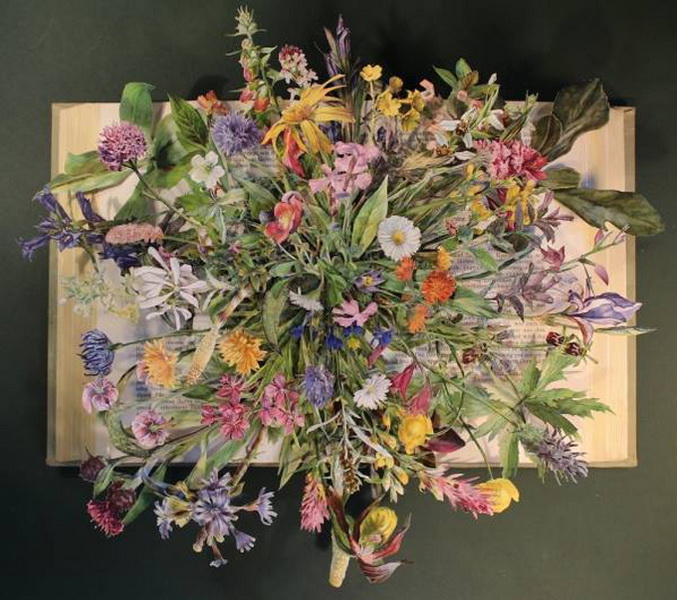 "Картинная галерея" Day.Az: Композиции из книг Керри Миллер - ФОТО