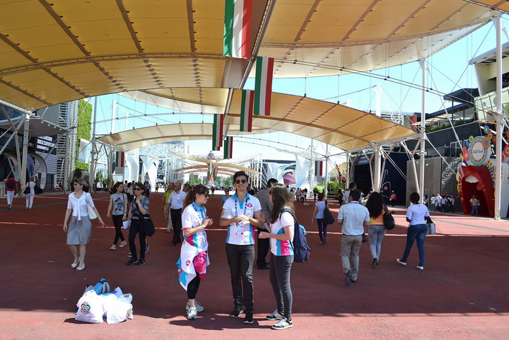Азербайджан вызвал большой интерес на "Milan Expo 2015" - ФОТО - ВИДЕО