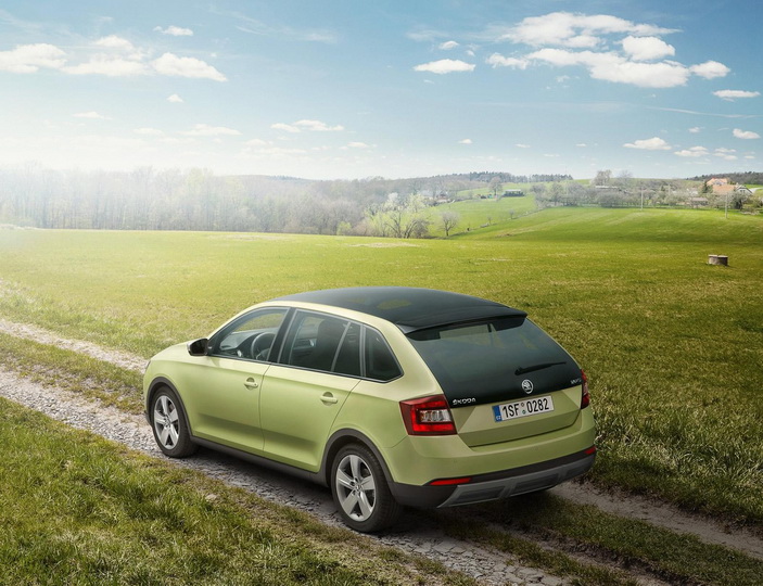 Skoda Rapid получила "вседорожную" версию - ФОТО