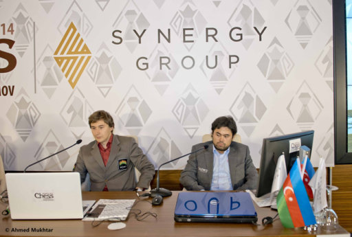 9-й день международного шахматного турнира "Shamkir Chess 2014" - ФОТО