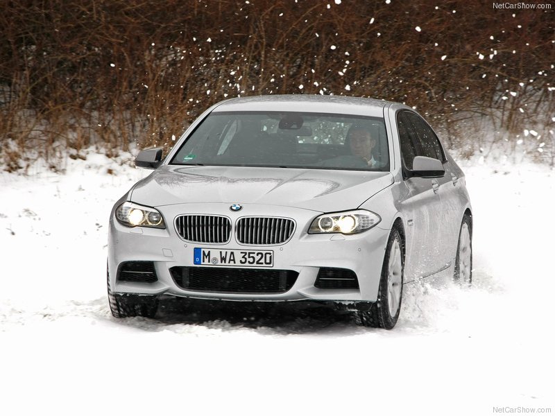 Новый BMW M550d с новым три-турбо дизельным двигателем - ФОТОСЕССИЯ