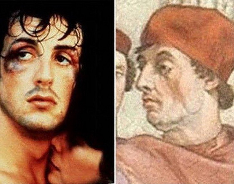 Голливудские знаменитости и их исторические двойники - ФОТОСЕССИЯ