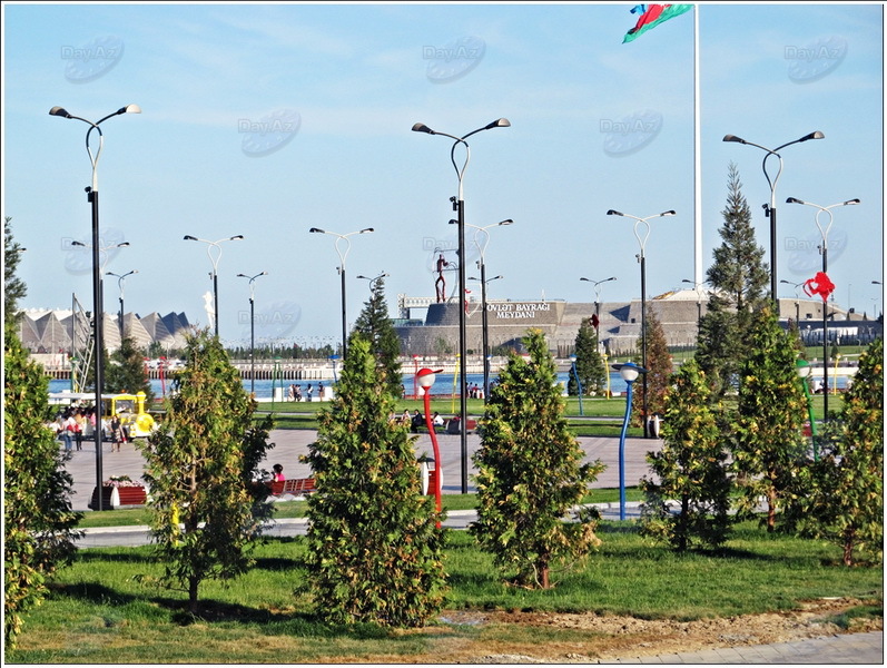 Новый бакинский бульвар: сказка сбывается - ФОТОСЕССИЯ