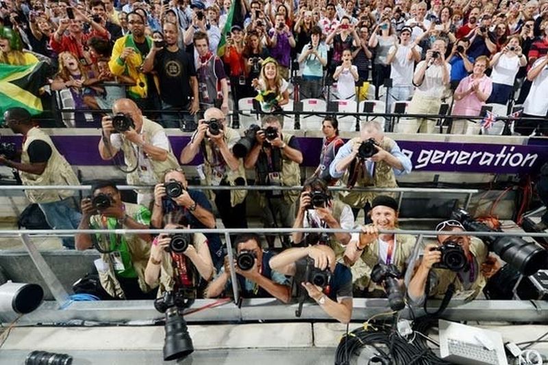 Фотокорреспондент-легкоатлет Усэйн Болт - ФОТОСЕССИЯ