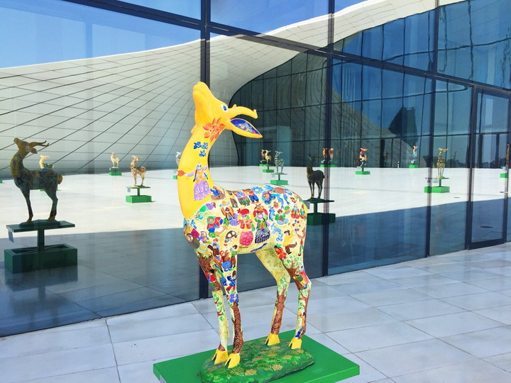 Центр Гейдара Алиева привел в восторг известного блогера - ФОТОГАЛЕРЕЯ