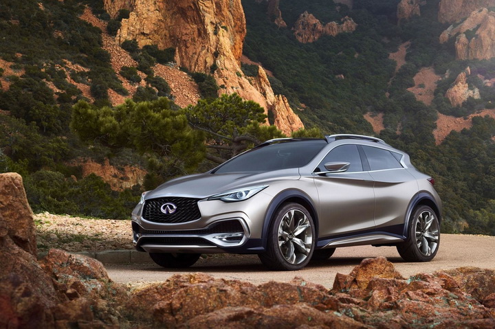 Небольшой кроссовер Infiniti покажут в ноябре - ФОТО