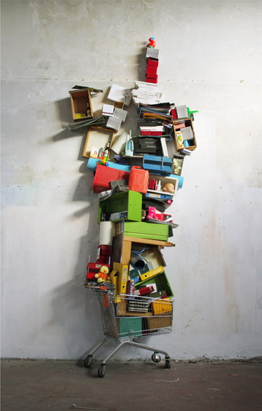 "Картинная галерея Day.Az": Причудливые инсталляции - ФОТО