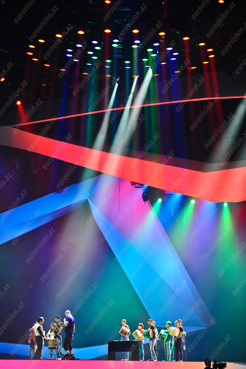 "Baku Crystal Hall" готовится к "Евровидению 2012" - ФОТОСЕССИЯ